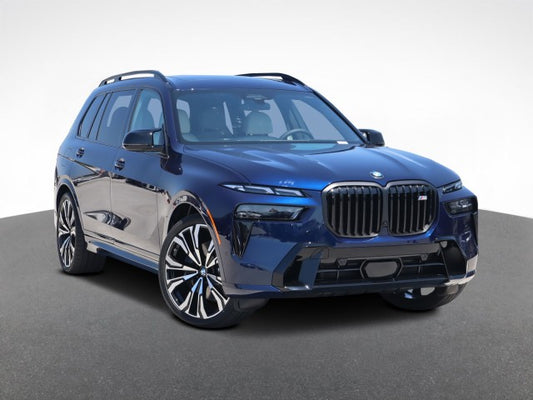 BMW X7 in Marina Bay Blue | Luxury SUV Rental Los Angeles | Marco Polo Motor Cars